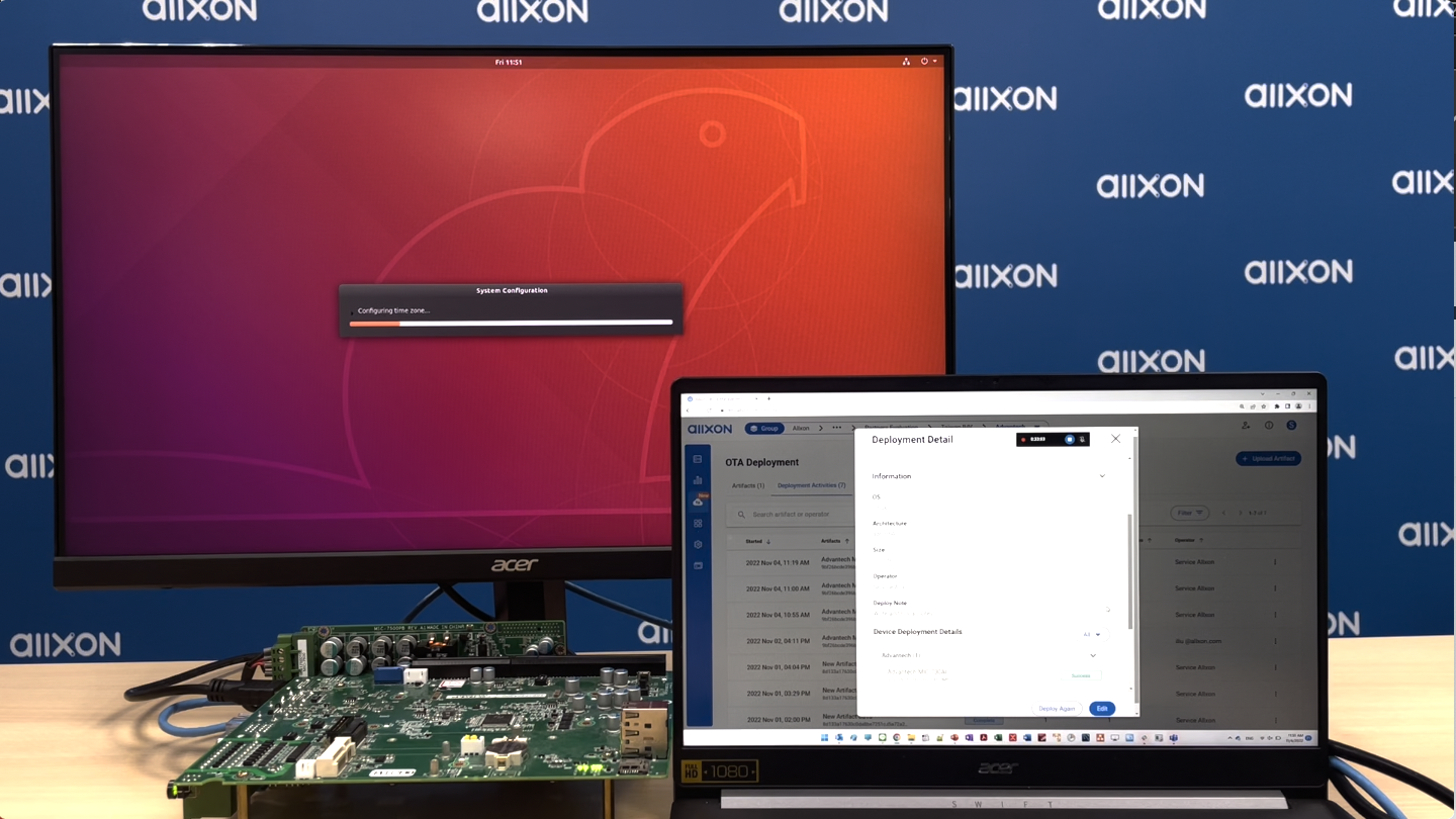 Use Allxon Image Based Over The Air Updates On Nvidia® Jetson™ Devices